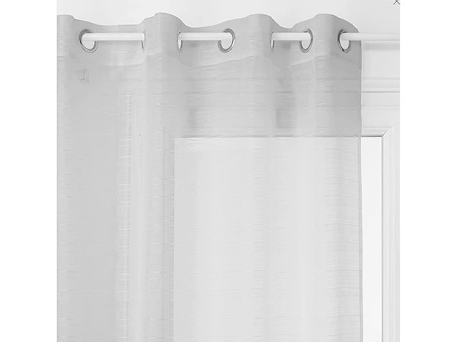 Perdea transparenta 140X240cm Atmosphera Louis, gri, poliester