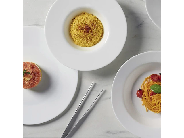 Farfurie pentru pasta 29.5cm Grangusto, sticla de opal