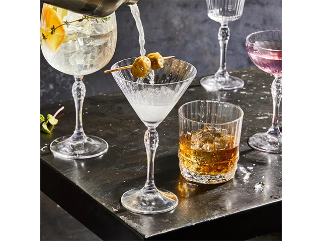 Set 6 pahare pentru martini America'20s, 245ml