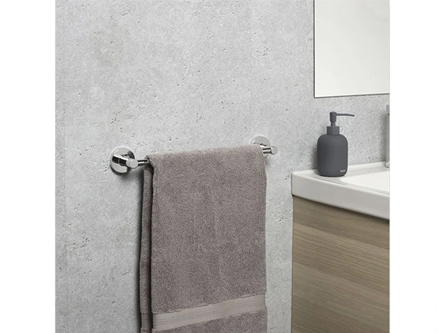 Suport pentru prosoape Tatay Martins 45X6.5X6cm, mediu, otel inoxidabil