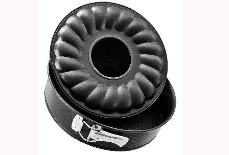 Forma pentru copt Zenker Black D30cm, 2 funduri detasabile, antiaderenta