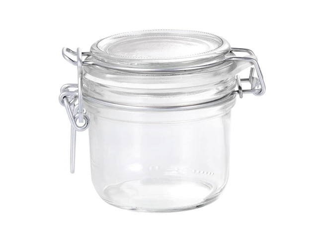 Borcan pentru pastrare/conservare Fido 0.2l, cu capac clem