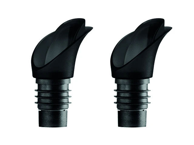 Set dopuri cu picurator pentru sticle Ghidini Sommelier 2buc