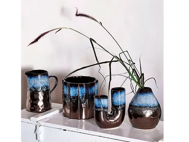 Vaza din ceramica 21 cm AndreaFontebasso Enigma