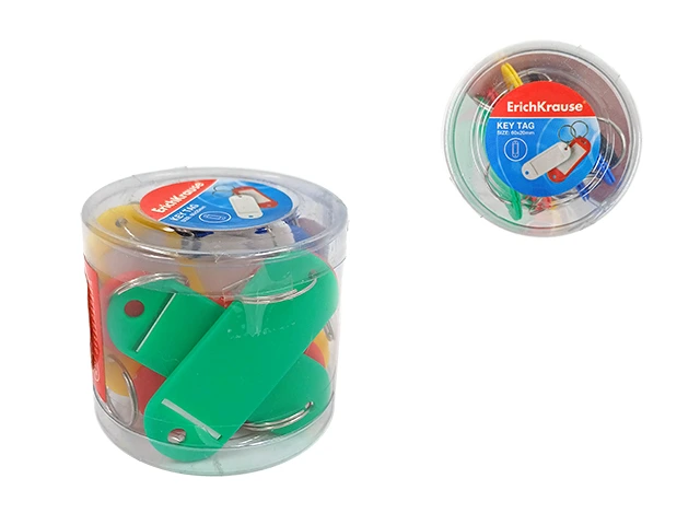 Set breloci 12buc 6X2cm ErichKrause