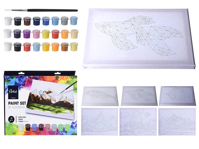 Set pentru pictura Artist dupa numere 30X40cm