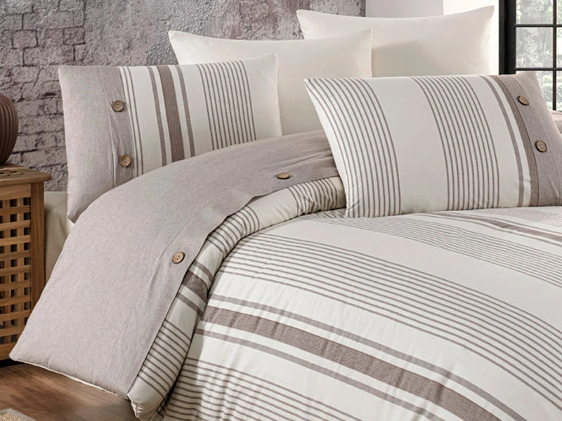 Lenjerie de pat Euro 2 NH Ezgi Bej, in