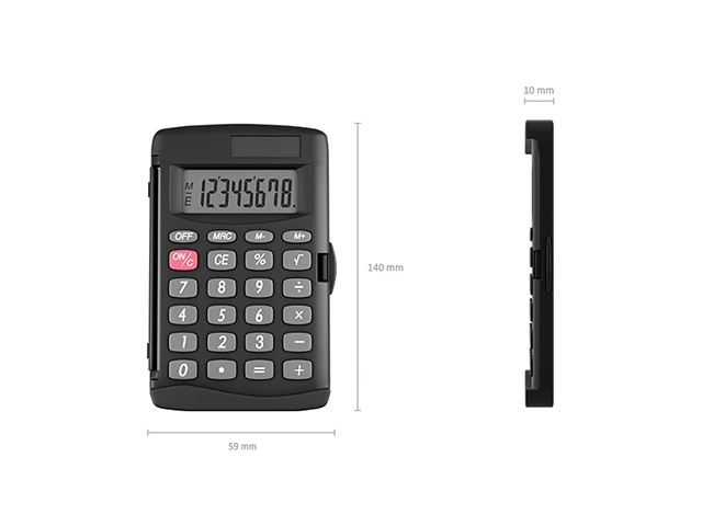 Calculator 8-Digit ErichKrause PC-103 Classic, negru
