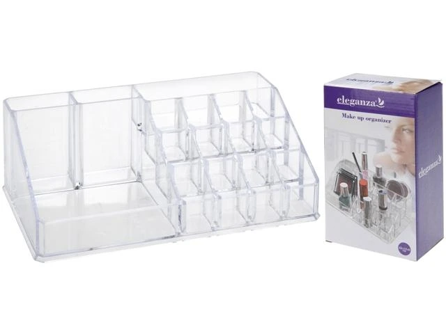 Organizator pentru cosmetică Eleganza 22X12.5X8cm, plastic