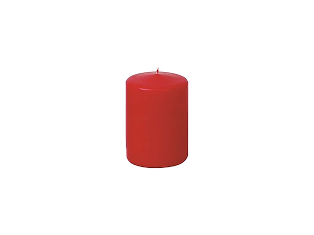 Lumanare Decor 12X6cm, 38ore, rosu