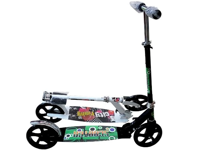 Trotineta cu 2 roti 100X80cm, max 100kg, multicolor