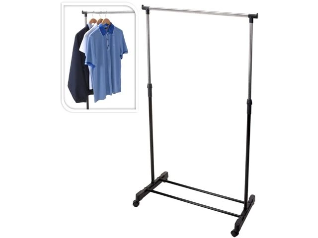 Cuier cu suport pe roti 80X43cm H90-160cm Storage