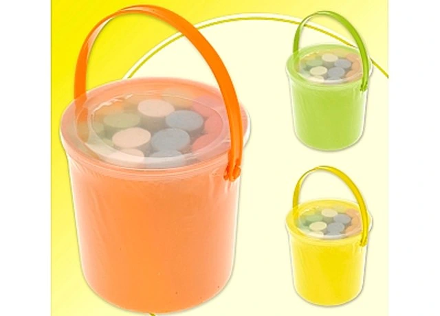 Set creta multicolora in galeata 15buc
