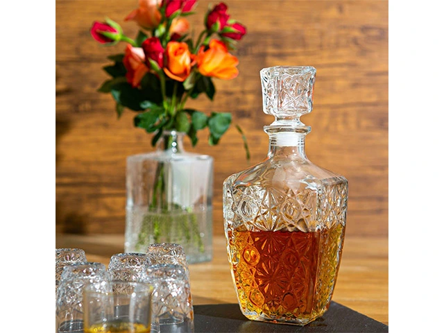 Carafa pentru bauturi tari Dedalo Bormioli 0.78l, cristal