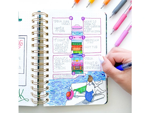 Pix cu gel Zebra Sarasa Clip Brown, 0.5 mm, maro