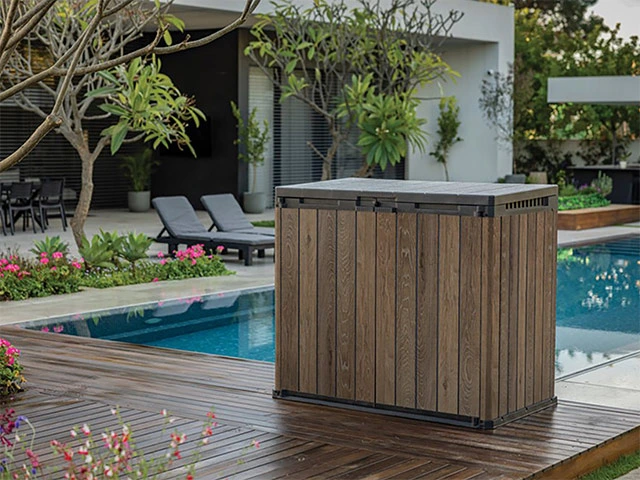 Lada pentru depozitare Deco SIO Darwin 1150l, 141X82X120 cm, nuc