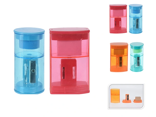 Set ascutitori pentru creioane 2 buc, plastic