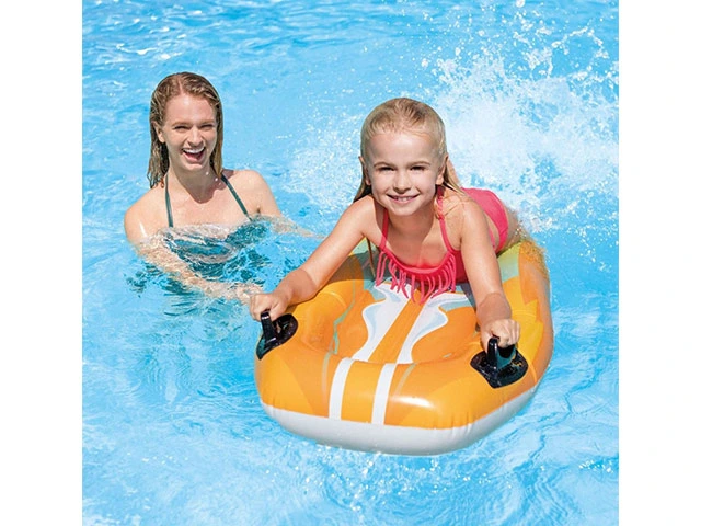 Saltea de înot gonflabilă cu mânere 112х62 cm, până la 40 kg, 6+, 2 culori