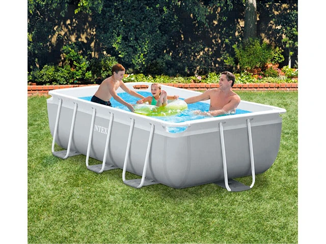 Piscină PRISM FRAME RECTANGULAR 300x175x80 cm, 3539 l, cadru metalic, cu pompa de filtrare