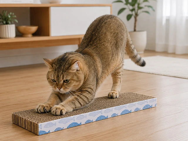 Zghirietoare din carton Pets 45X11X3cm, plata