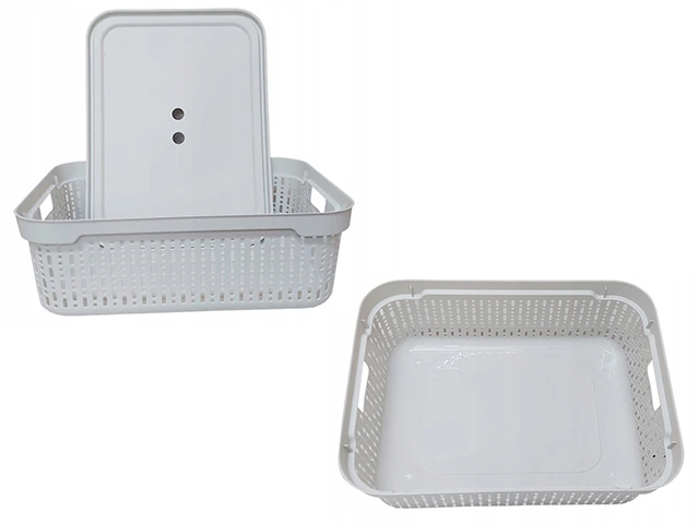 Cos cu capac Morsetta XL, 39.3Х30Х13 cm, alb