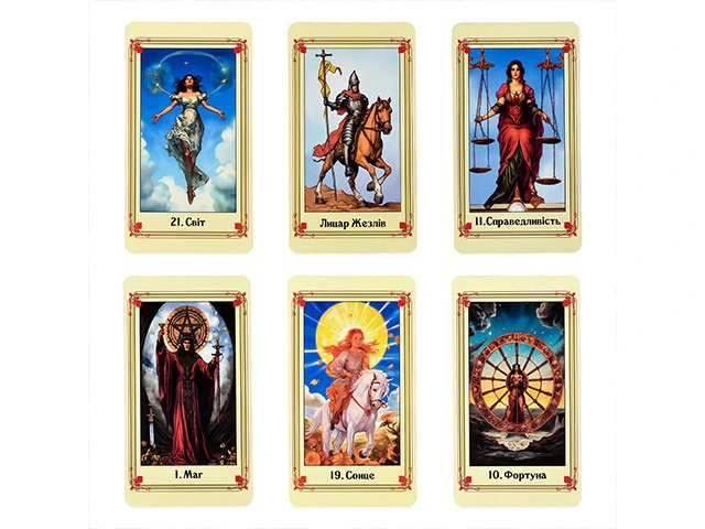 Carti de Tarot pentru ghicit, 78 buc