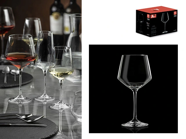Set 6 pocale pentru vin Aria, 720ml