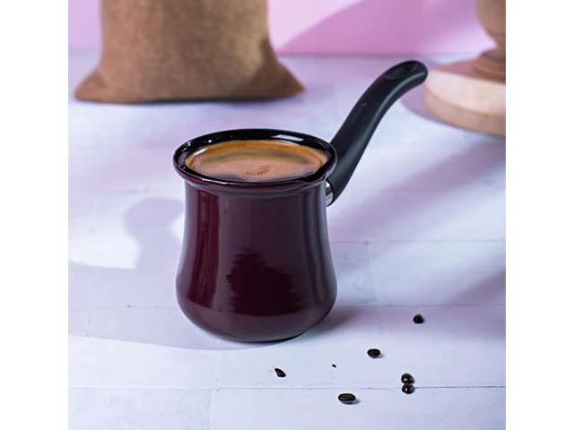 Ibric emailat Bordo 0.4 l, pentru 4 cani