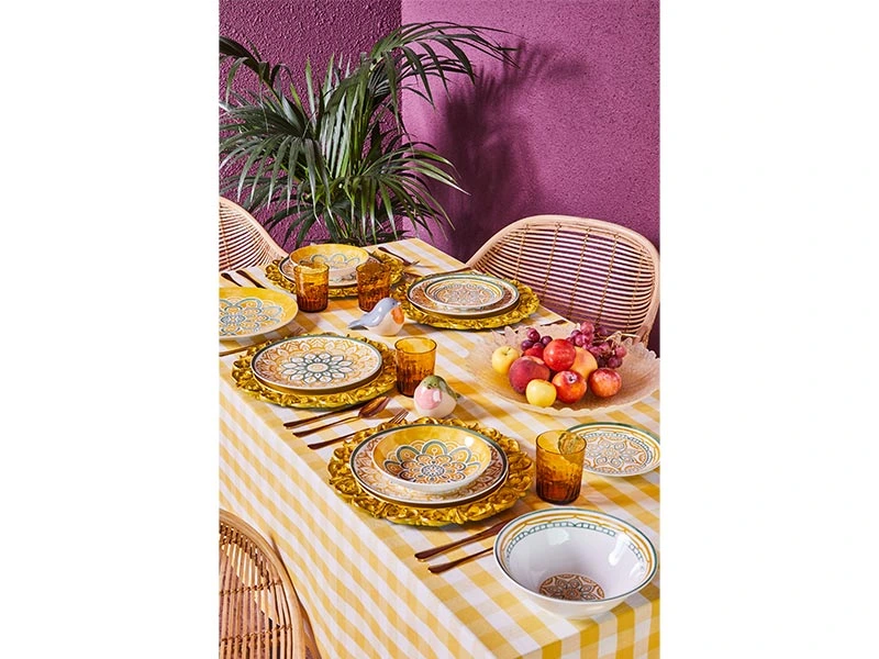 Salatiera din ceramica 23cm AndreaFontebasso 1760 Moon Mimosa