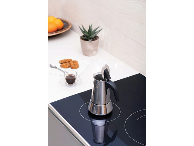 Ibric de cafea pentru 6 cani Ghidini Pezzetti, din inox