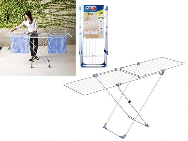 Uscator pentru haine Gimi Duo 22m, extensibil