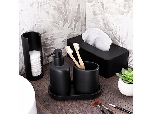 Cutie pentru servetele Tendance, neagra