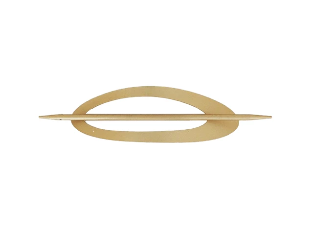 Clip perdea Luance Cosby auriu - mat, metal