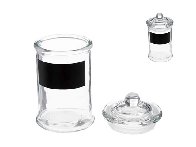 Borcan din sticla Five 0.12l 11.5cm