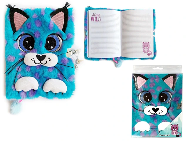 Agenda cu lacat, A5, 96foi, My Little Linx, coperta plus
