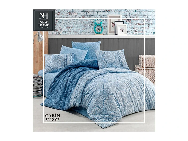 Lenjerie de pat 2pers NH Ranforce Carin, policoton