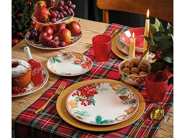 Salatieră din portelan 14cm Tognana Dolce Natale