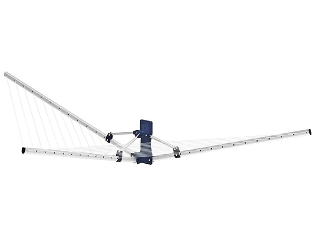 Uscator pentru haine de perete Gimi Spider 18m, extensibil