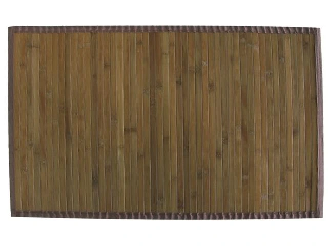 Covoras pentru baie 50X80cm MSV maro, bambus