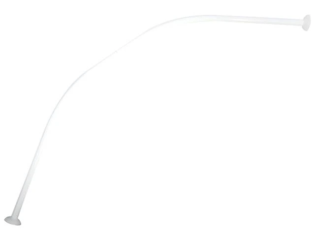 Tijă pentru perdea semicirculară MSV 80X80/90X90cm alba