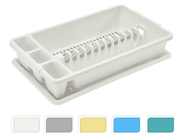 Uscator pentru vesela cu tava Tontarelli 45Х26X8.5cm, plastic