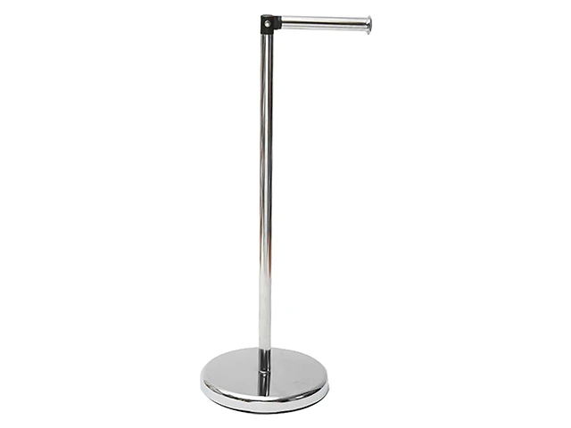 Suport pentru hârtie WC cu rezervor, Tendance 19X24X 55cm, crom