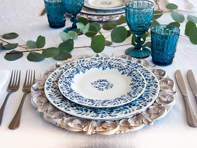 Farfurie de servire 27cm Tognana Oliva Gisella, portelan