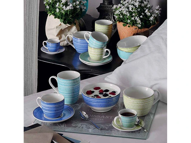 Cana 350 ml Tognana Iris Bahamas, 3 culori, portelan 