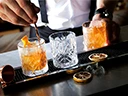 Set 6 pahare tip Tumbler Melodia 240ml, pentru whisky si cocktailuri