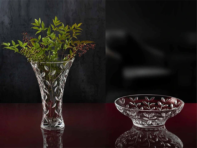 Vaza din cristal Laurus D15.9cm, H30сm