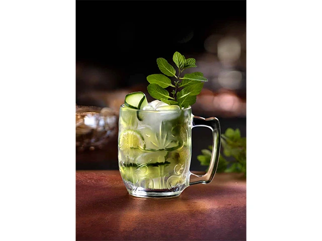 Set 4 cani pentru bauturi reci/calde Tattoo Mule, cristal