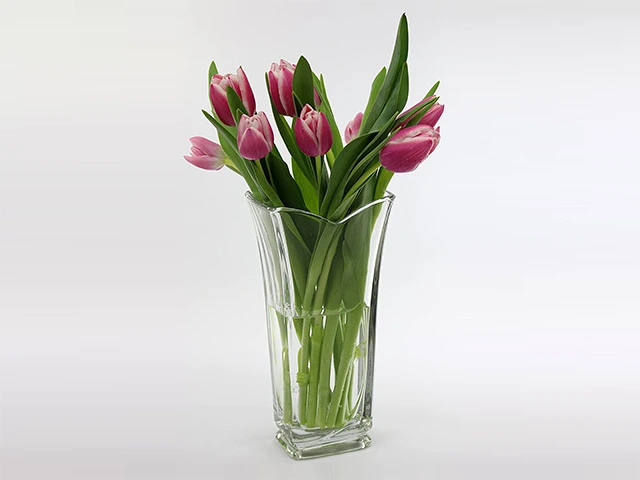 Vaza din sticla Vinciana 23cm