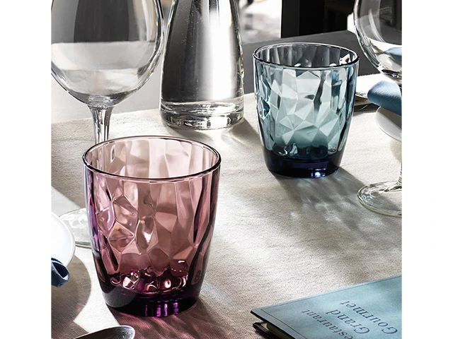 Pahar Diamond 390ml, violet deschis