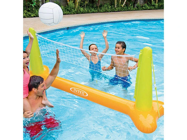 Set Polo pe apă 239x64x91 cm, cu plasă+  minge, 6+